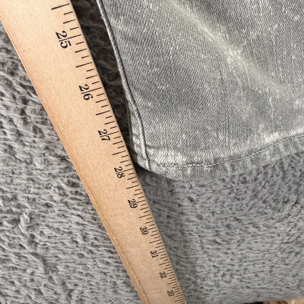 Levi's 541 Jeans Mens 38x28 Gray Cotton Denim Straight Streetwear Travel Stretch